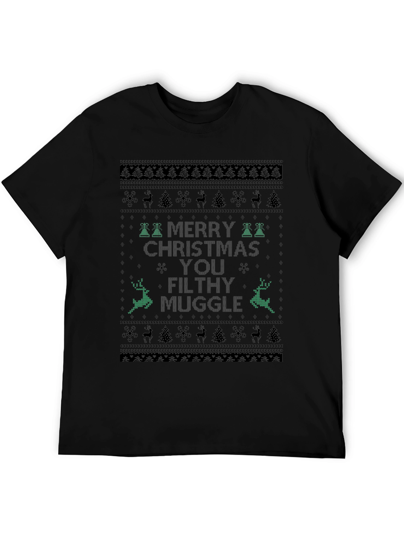 Merry Christmas You Filthy Muggle Ugly Christmas T-Shirt