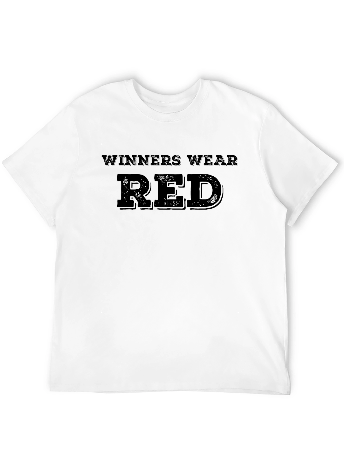 Winners Wear Red Graphic T-Shirt