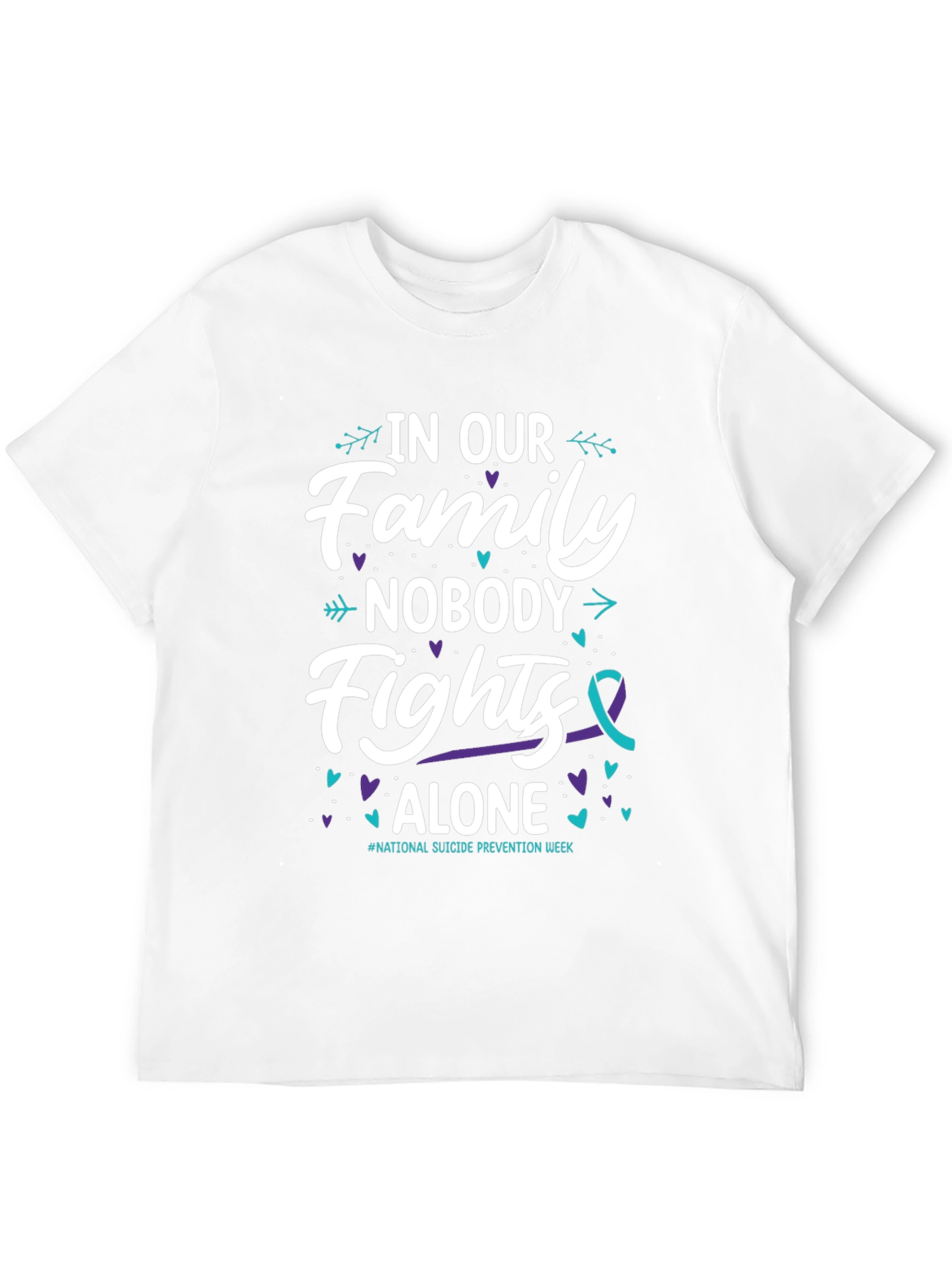 In Our Family Nobody Fights Alone T-Shirt