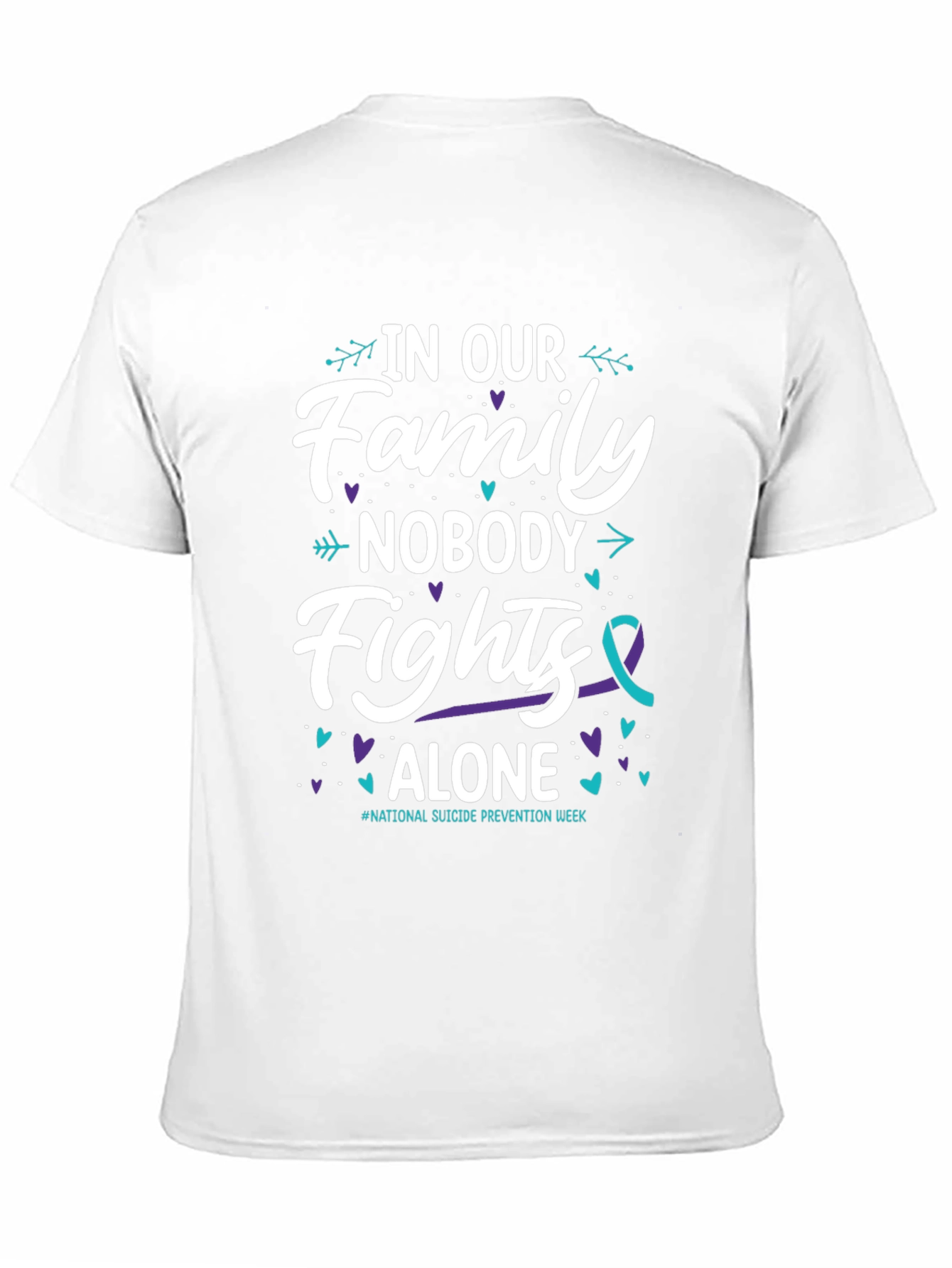 In Our Family Nobody Fights Alone T-Shirt