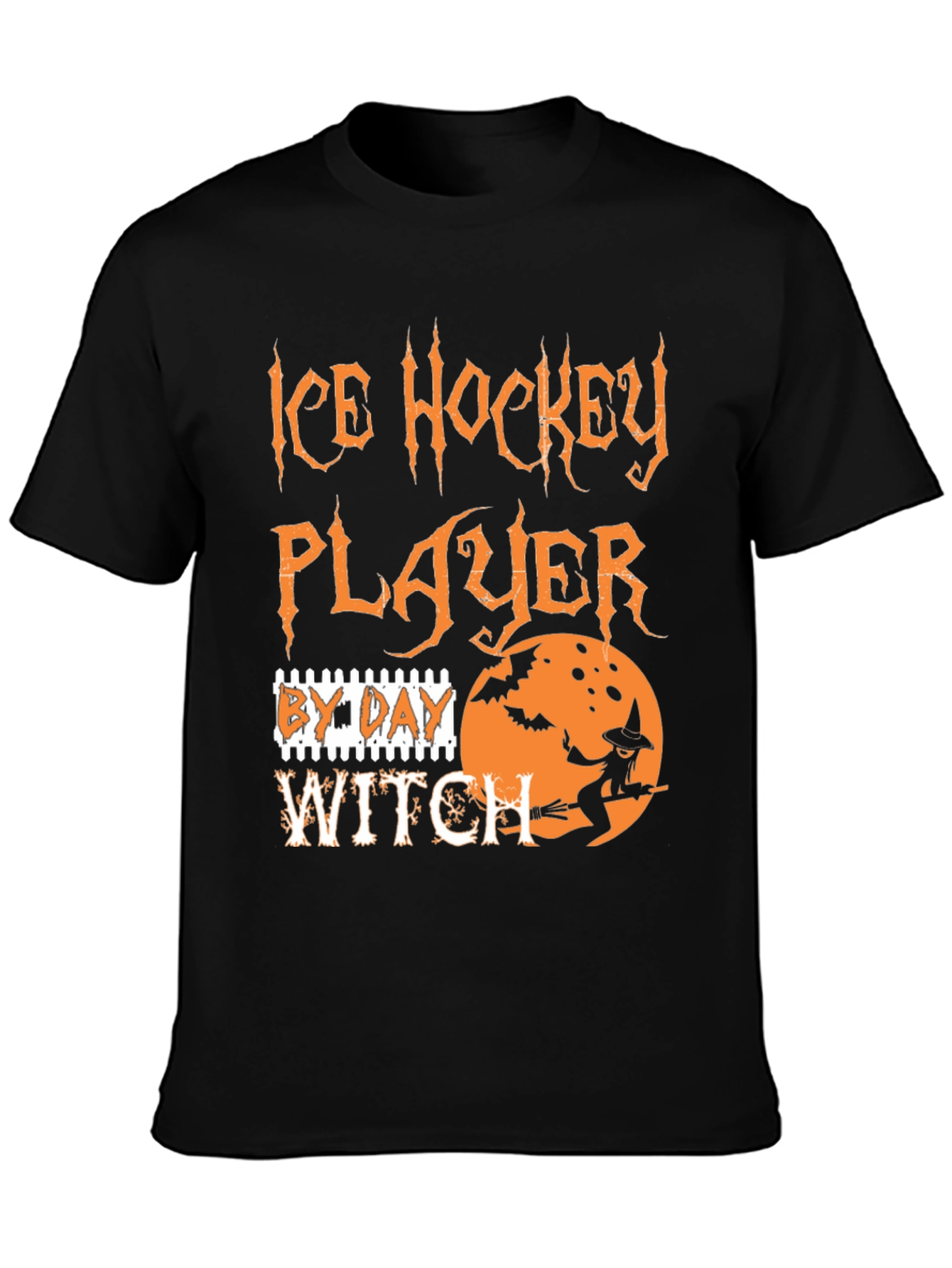 Ice Hockey Player By Day Witch T-Shirt