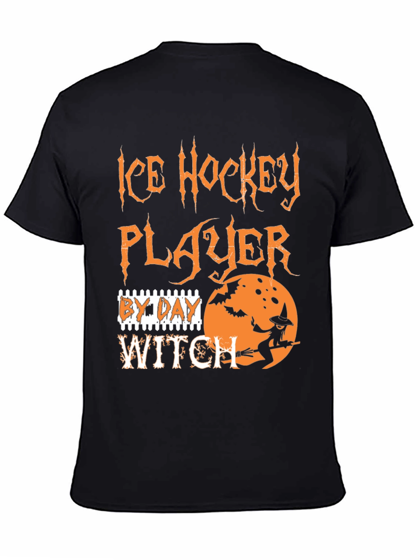 Ice Hockey Player By Day Witch T-Shirt