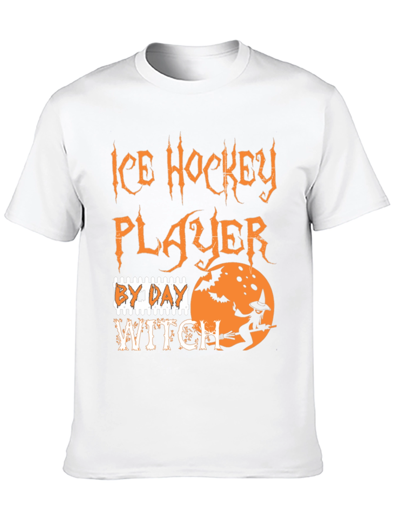 Ice Hockey Player By Day Witch T-Shirt