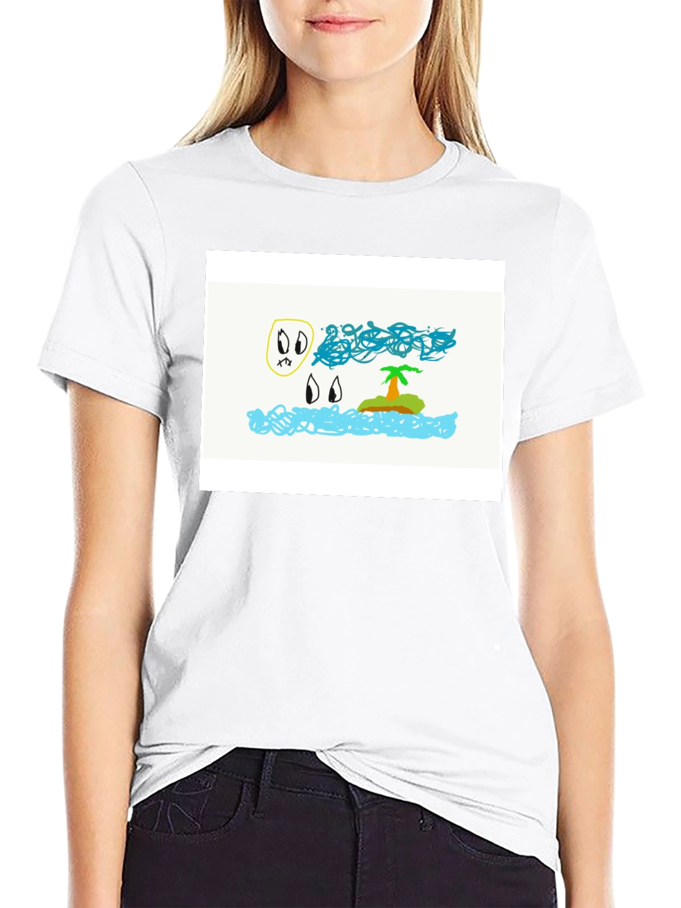 Unique Graphic Print T-Shirt