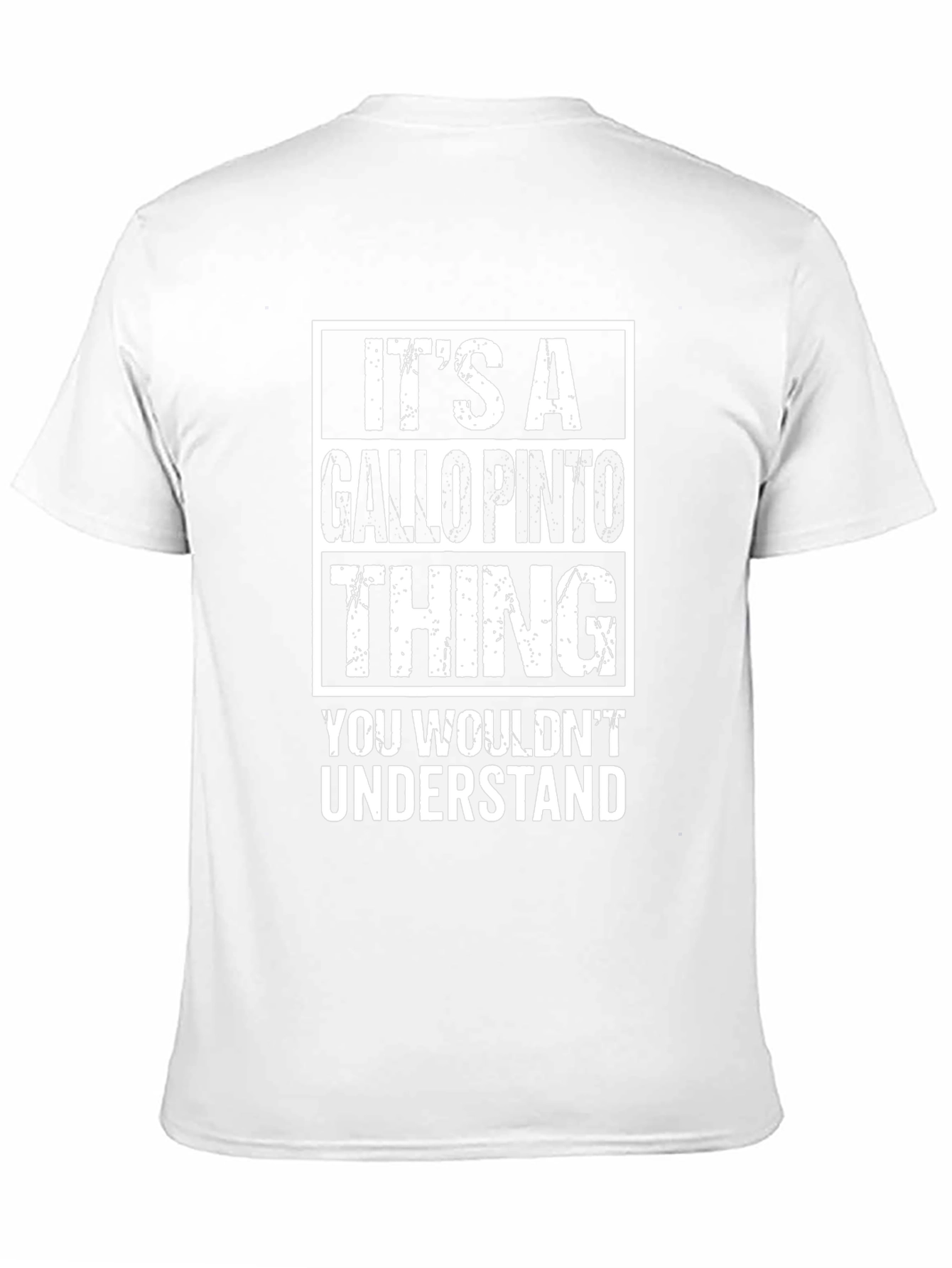 Gallo Pinto Thing T-Shirt - Unique Design