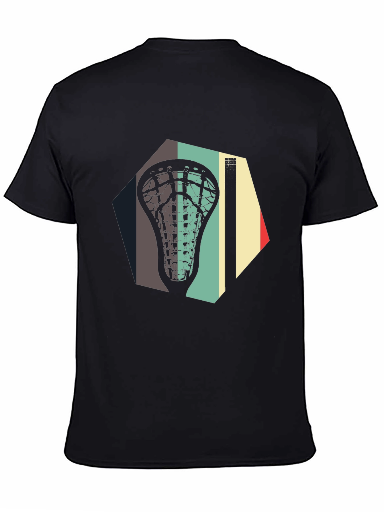 Retro Lacrosse Stick T-Shirt