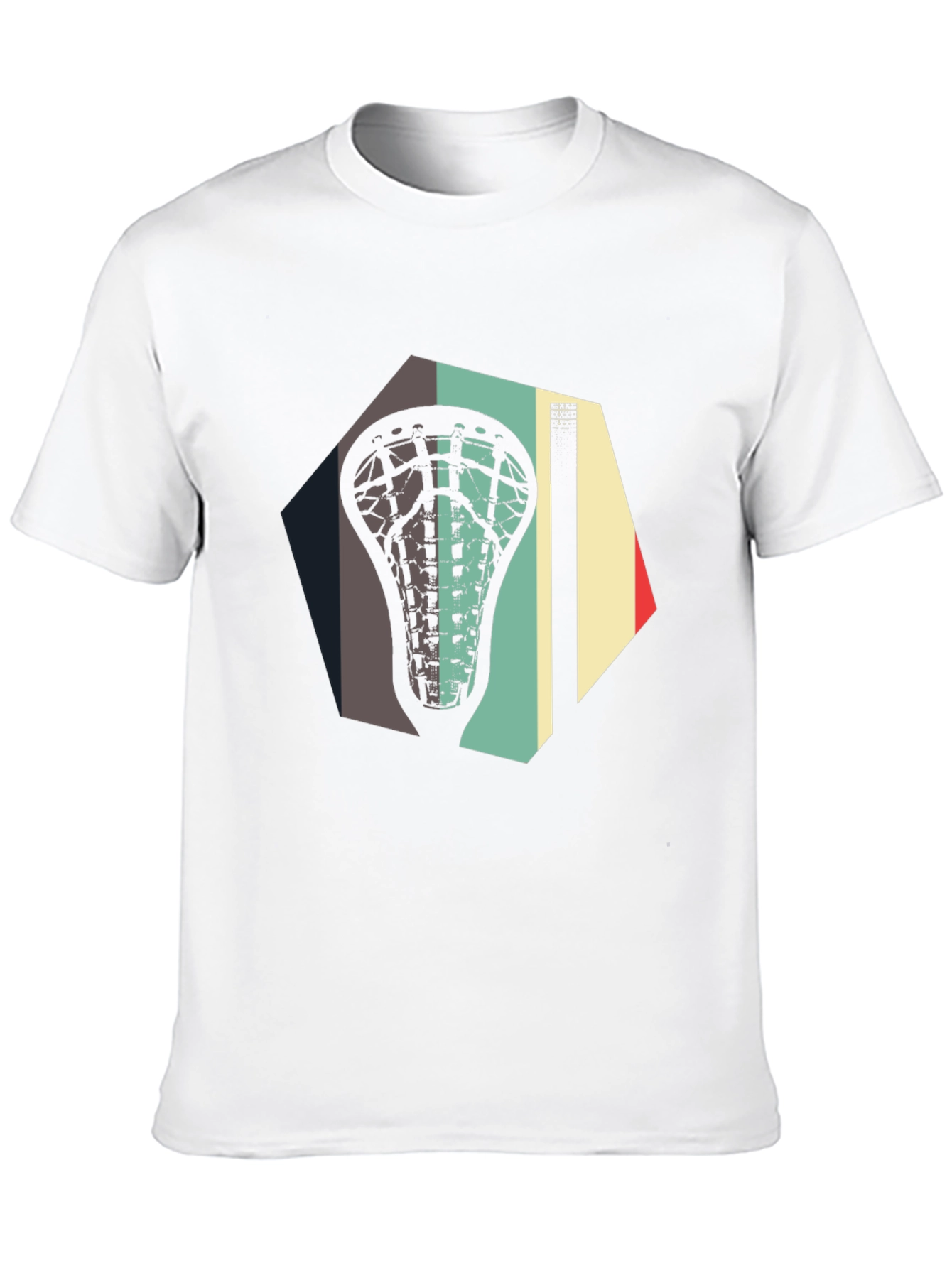 Retro Lacrosse Stick T-Shirt