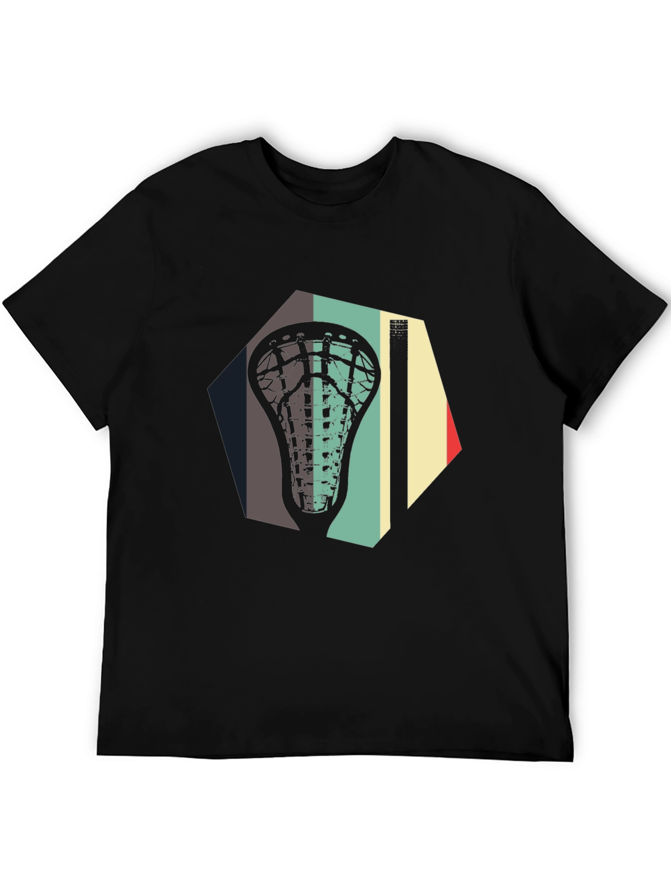 Retro Lacrosse Stick T-Shirt