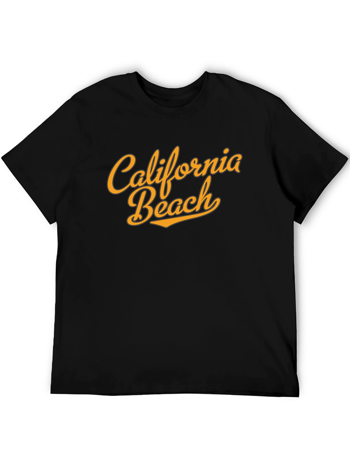 California Beach Graphic Tee - Black