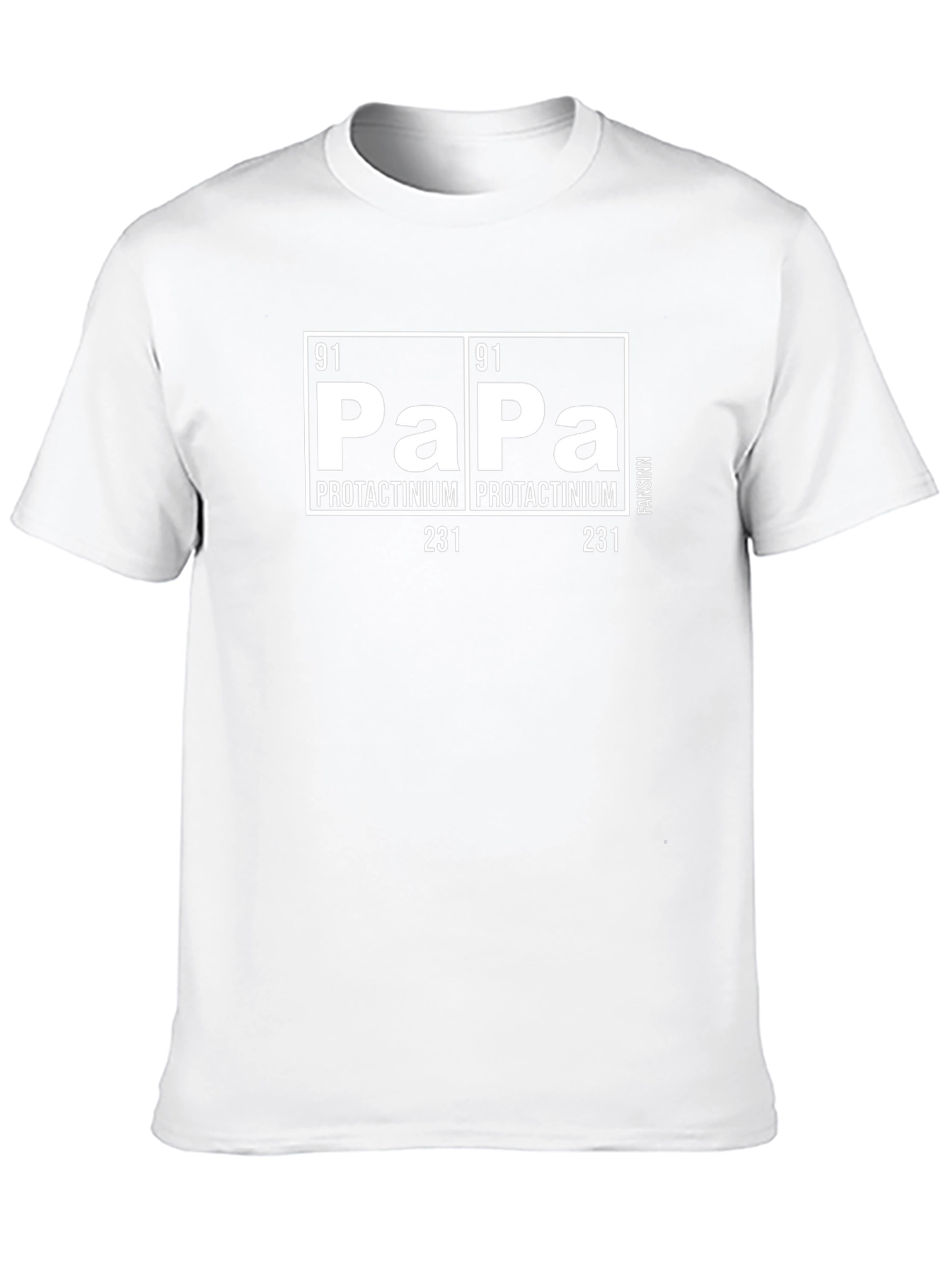 Papa Element T-Shirt - Periodic Table Funny Dad Shirt
