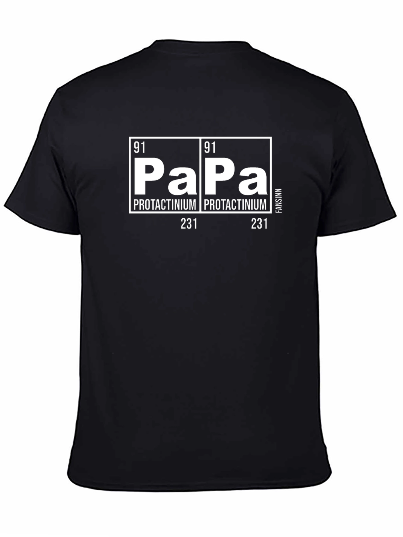 Papa Element T-Shirt - Periodic Table Funny Dad Shirt