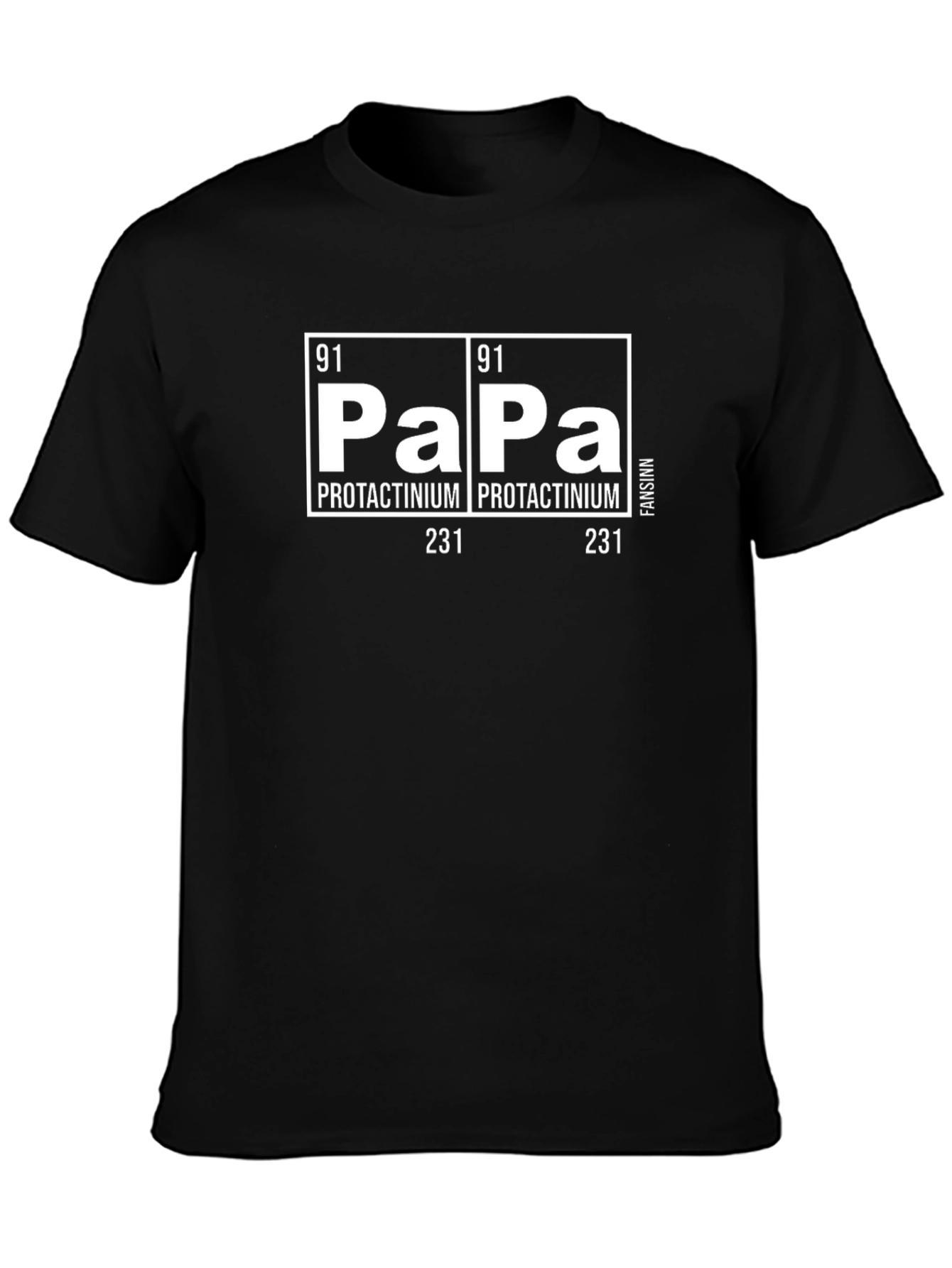 Papa Element T-Shirt - Periodic Table Funny Dad Shirt