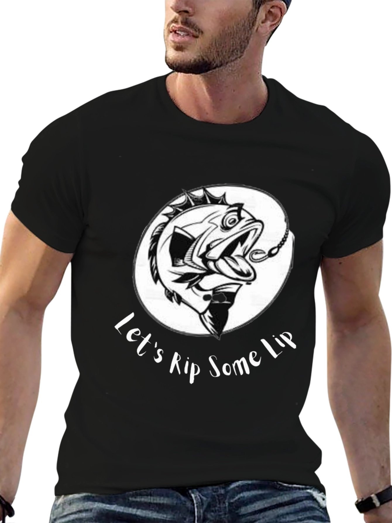 Lets Rip Some Lip Fishing T-Shirt