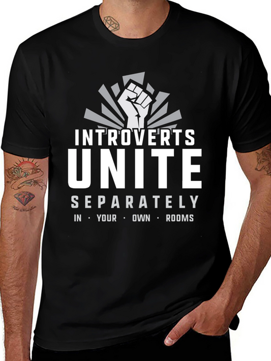 Introverts Unite Separately T-Shirt
