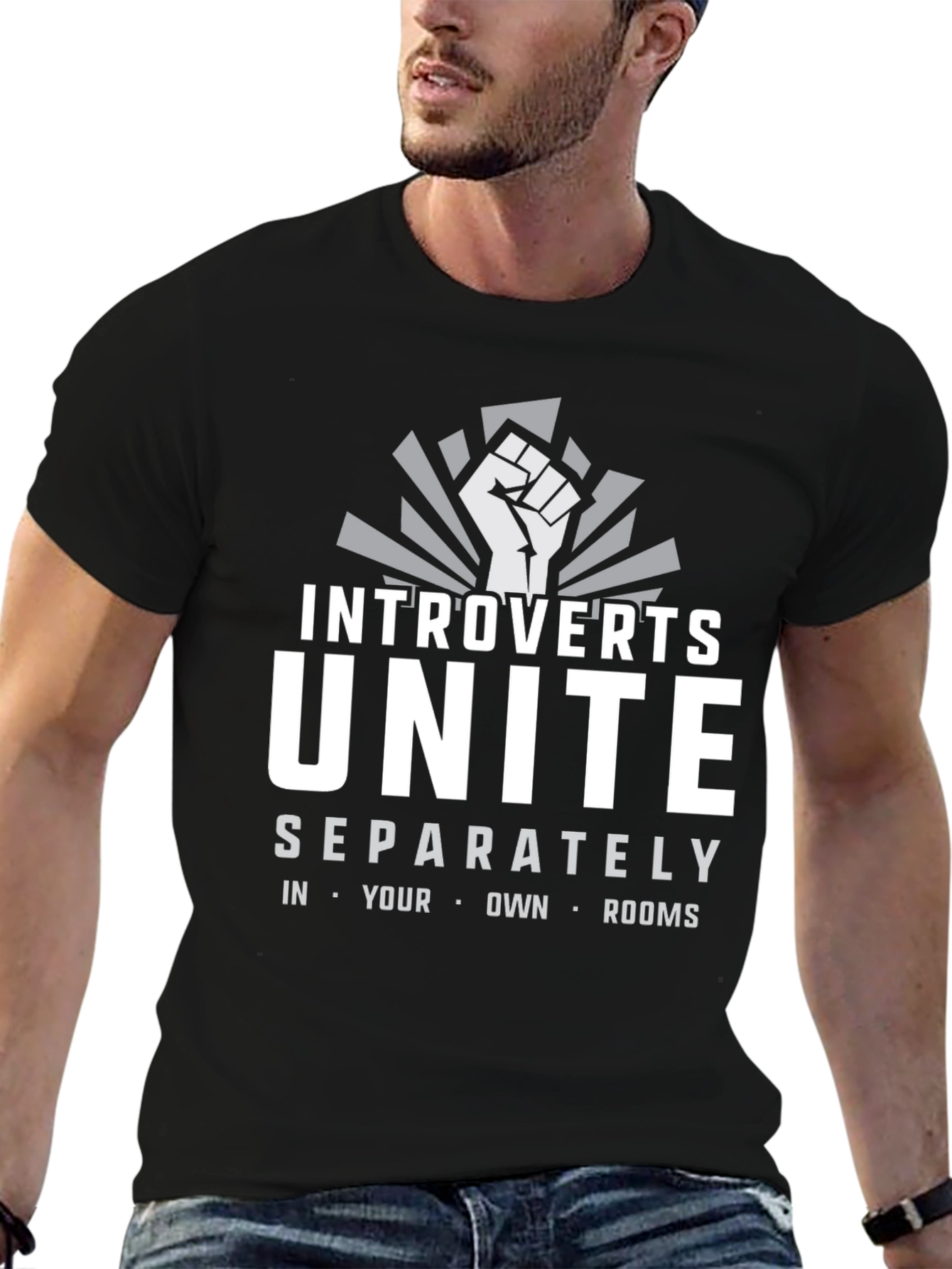 Introverts Unite Separately T-Shirt