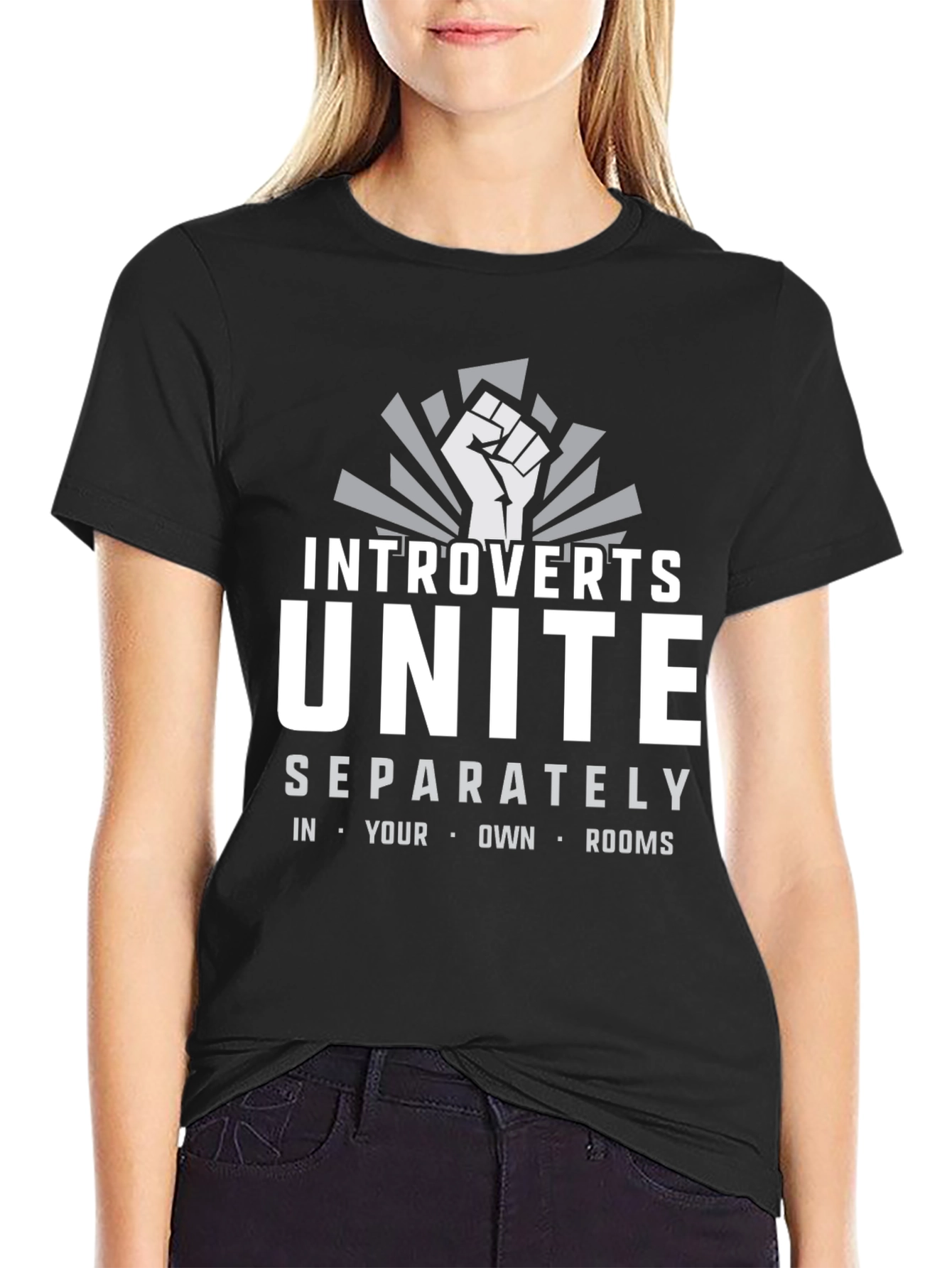 Introverts Unite Separately T-Shirt