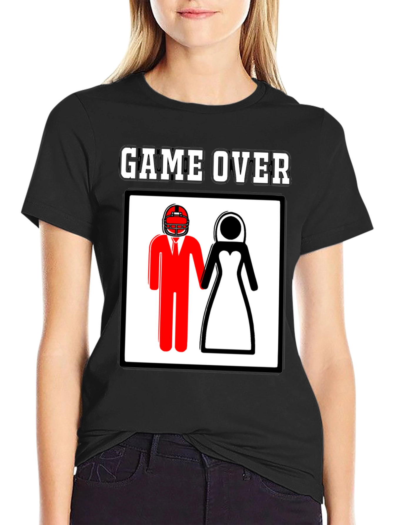 Game Over Wedding T-Shirt - Groom Gift