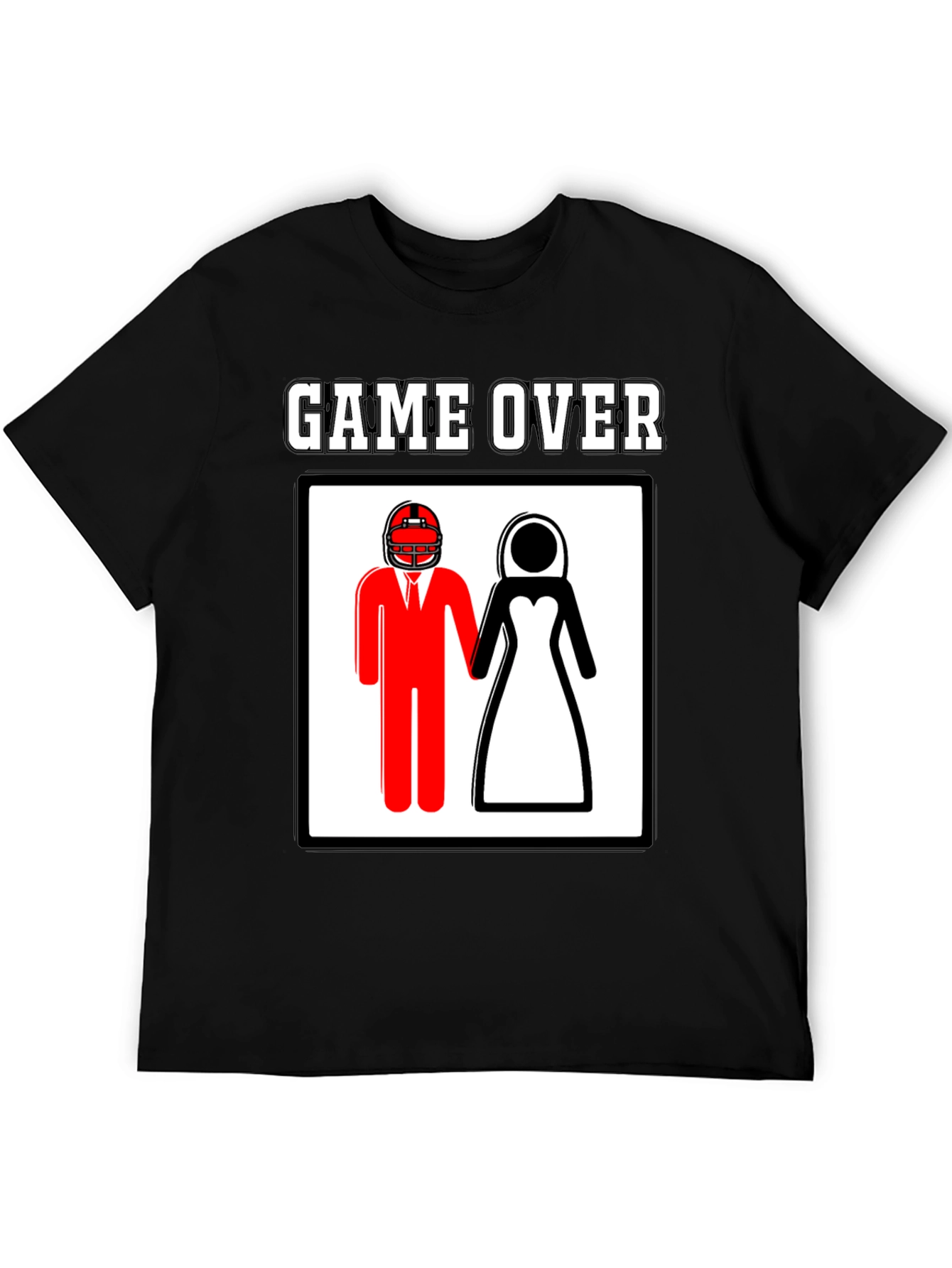 Game Over Wedding T-Shirt - Groom Gift