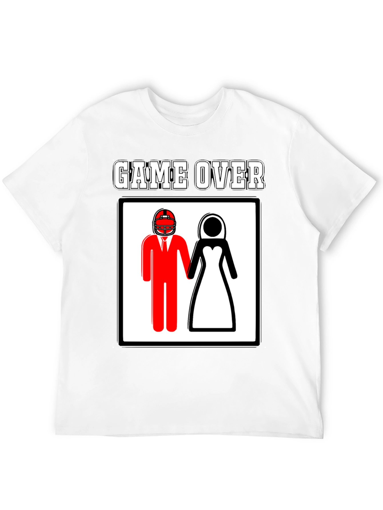Game Over Wedding T-Shirt - Groom Gift