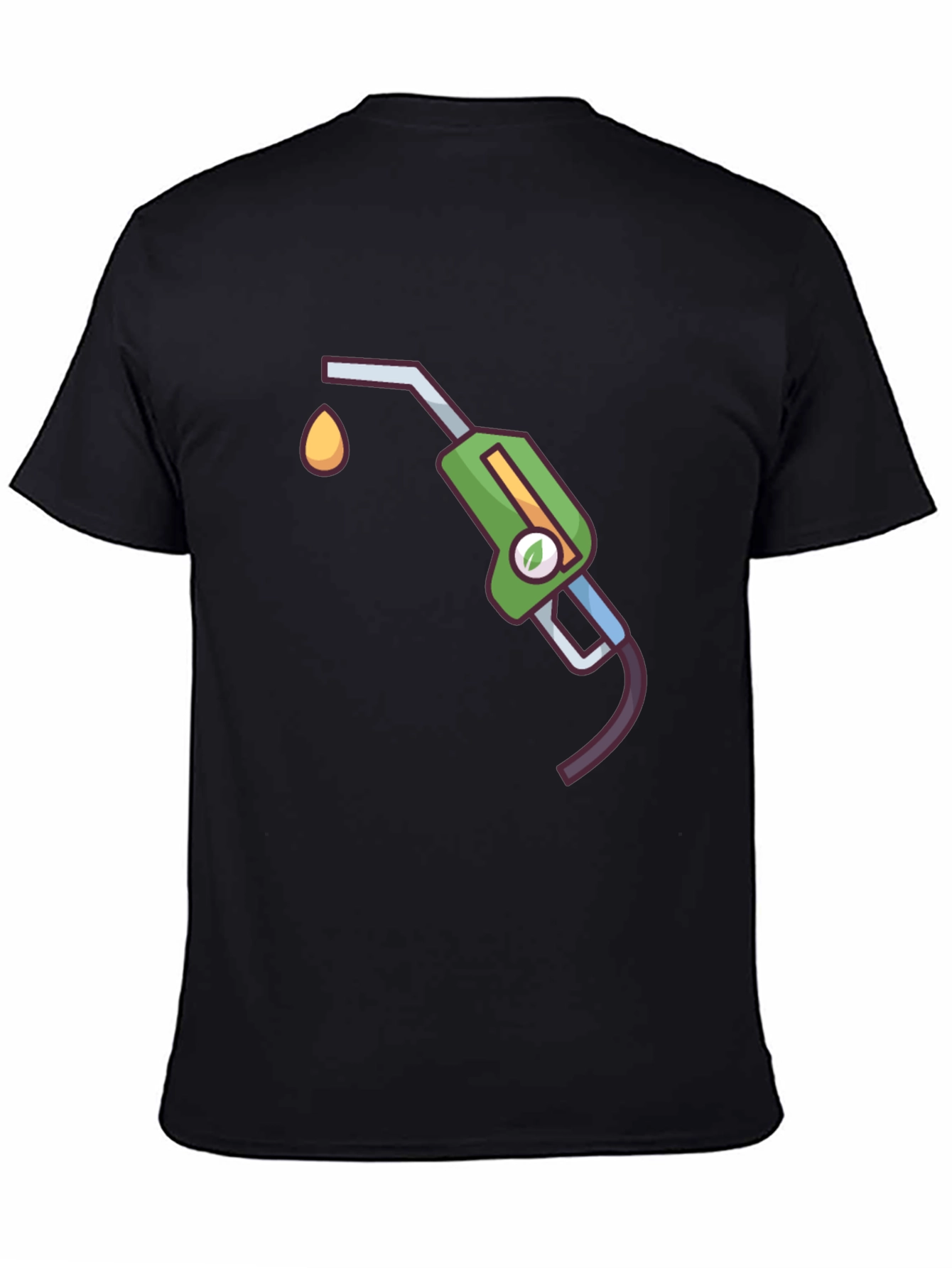 Eco-Friendly Fueling Black T-Shirt