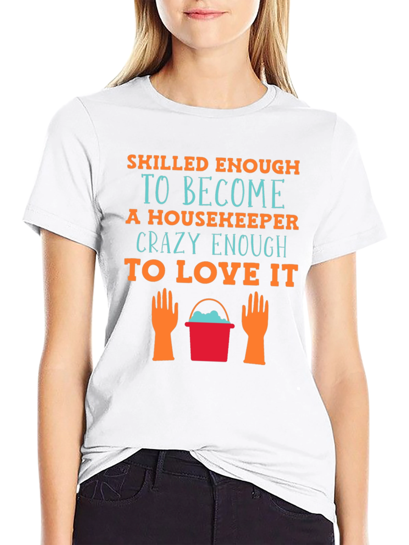 Housekeeper Love T-Shirt - Cleaning Crew Apparel