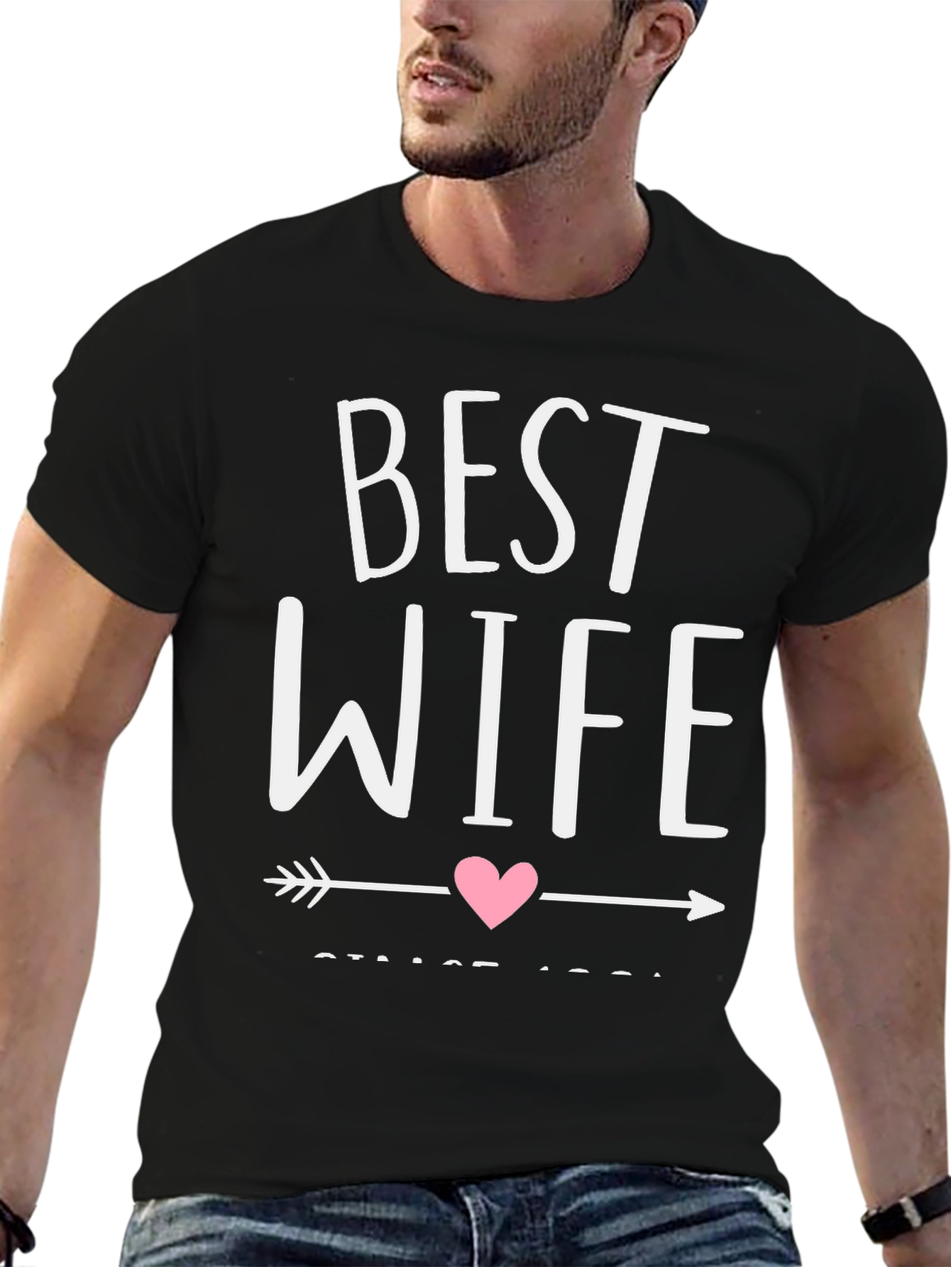 Best Wife Graphic Tee - Cute Wedding Anniversary Gift