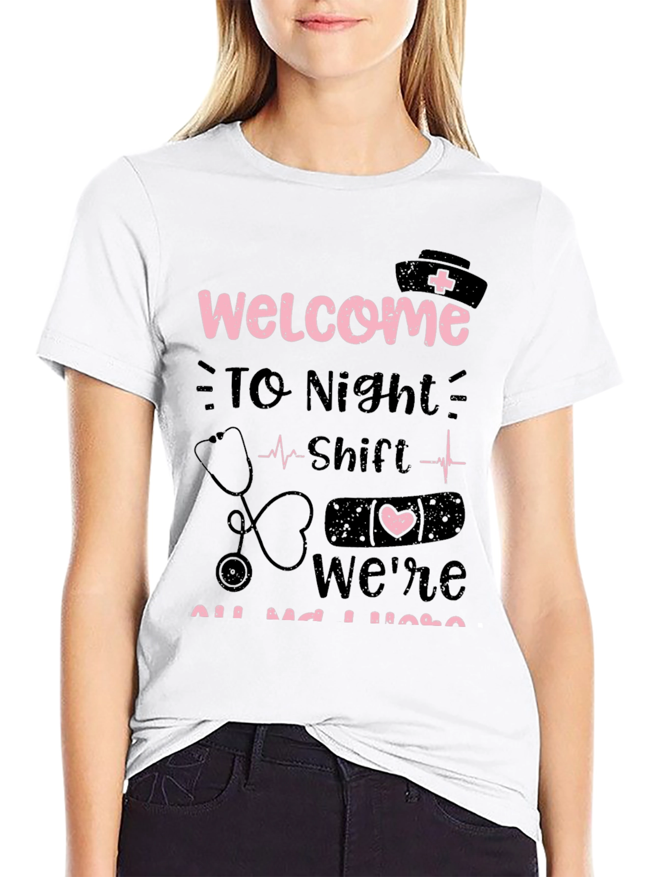 Night Shift Nurse Tee - Welcome Humor T-Shirt