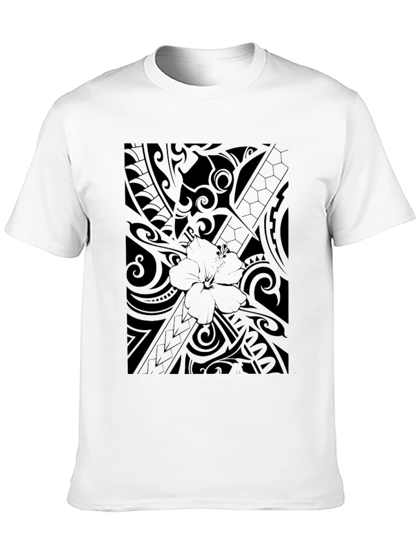 Tribal Flower Graphic Tee