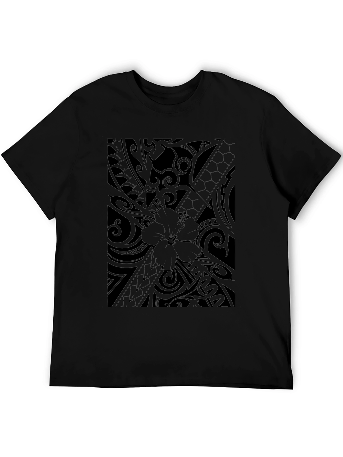 Tribal Flower Graphic Tee