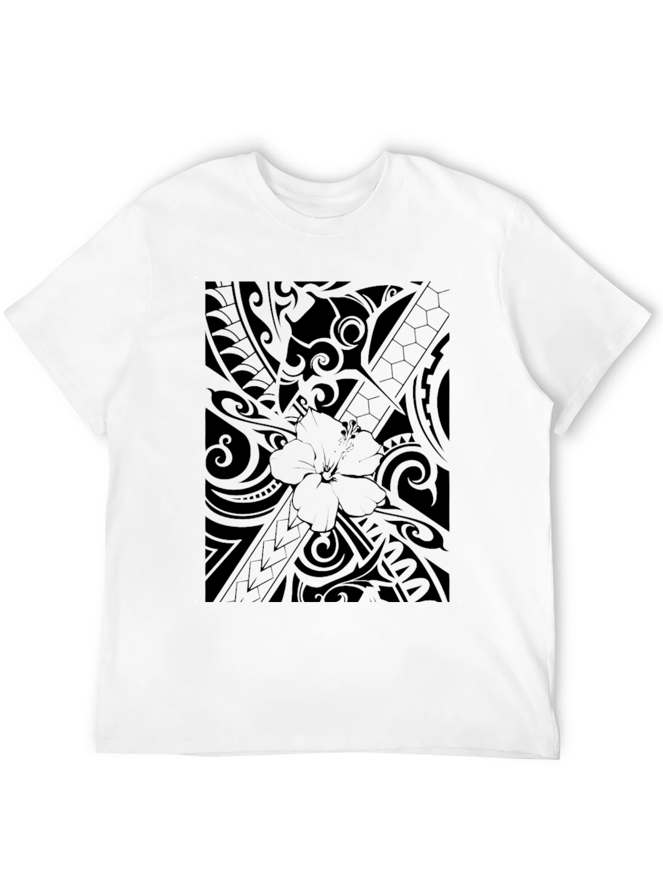 Tribal Flower Graphic Tee