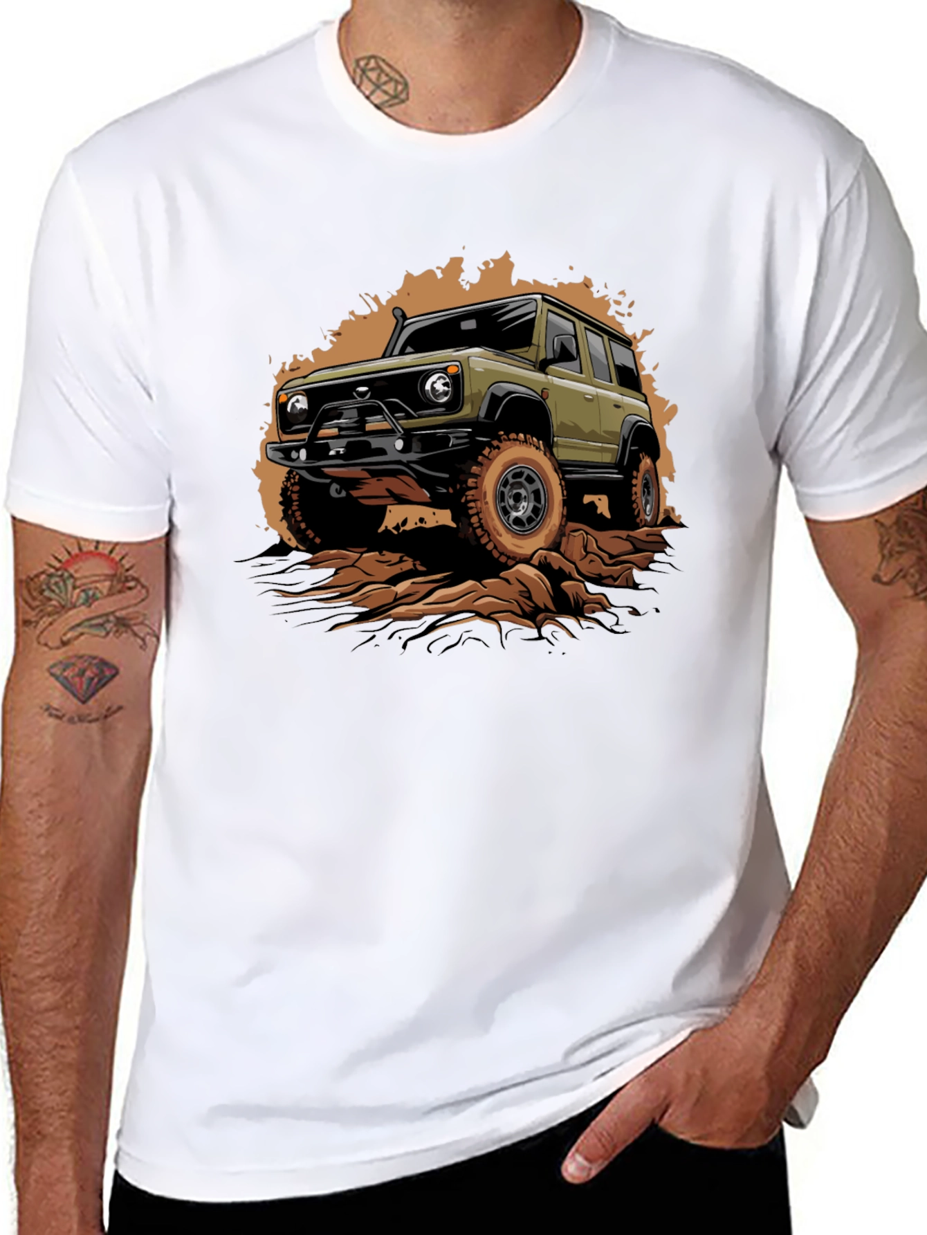 Off-Road Adventure T-Shirt - 4x4 Graphic Tee