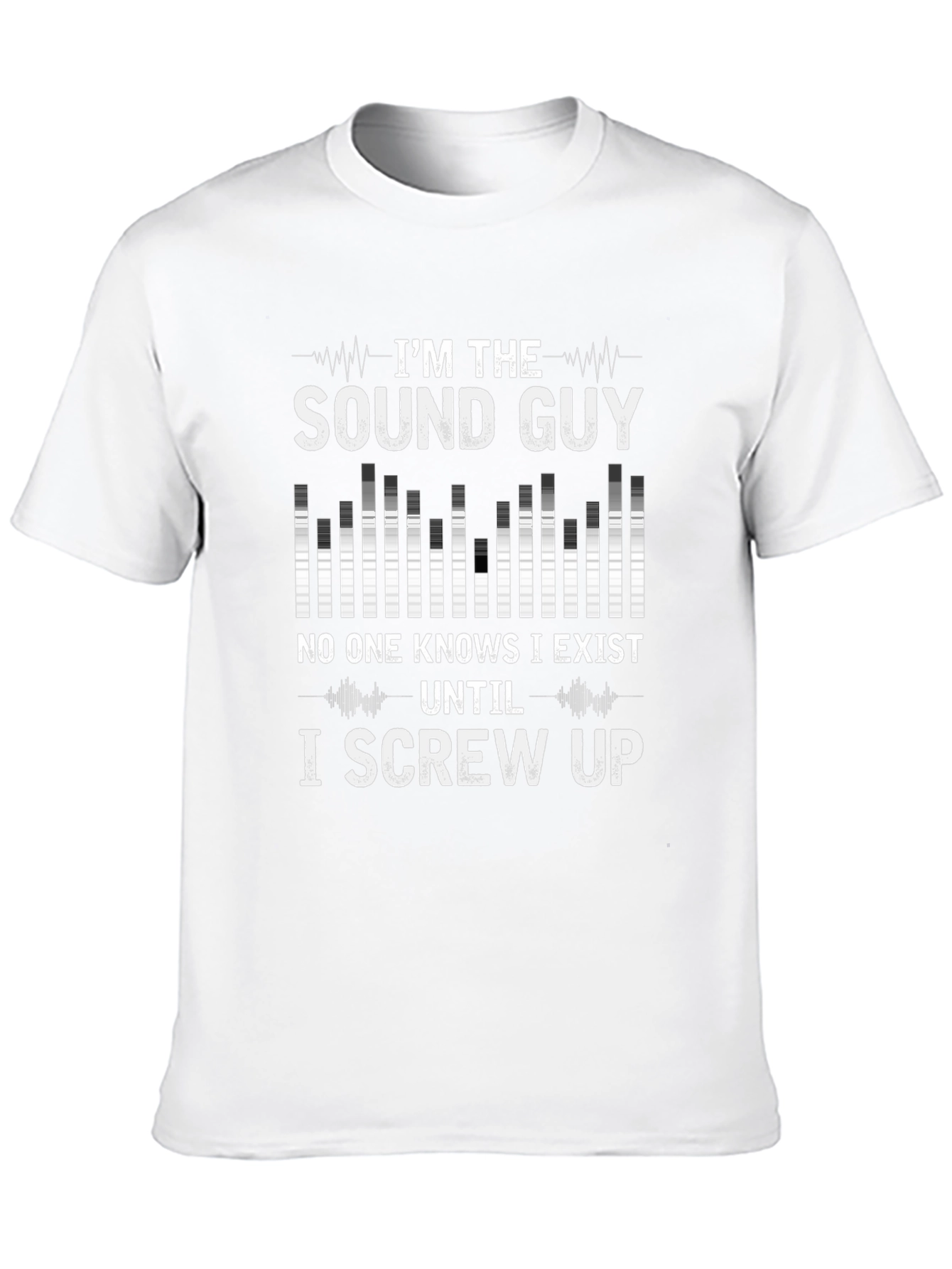 Sound Guy Graphic T-Shirt - Funny Musician Tee