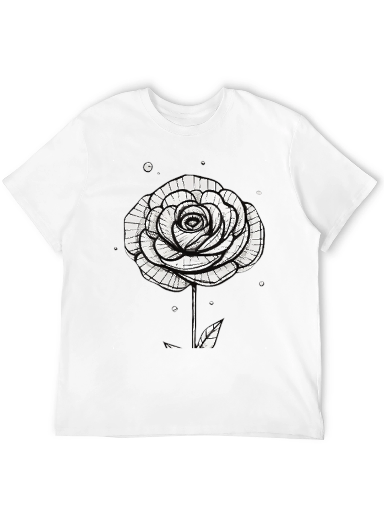 Black Rose Graphic T-Shirt