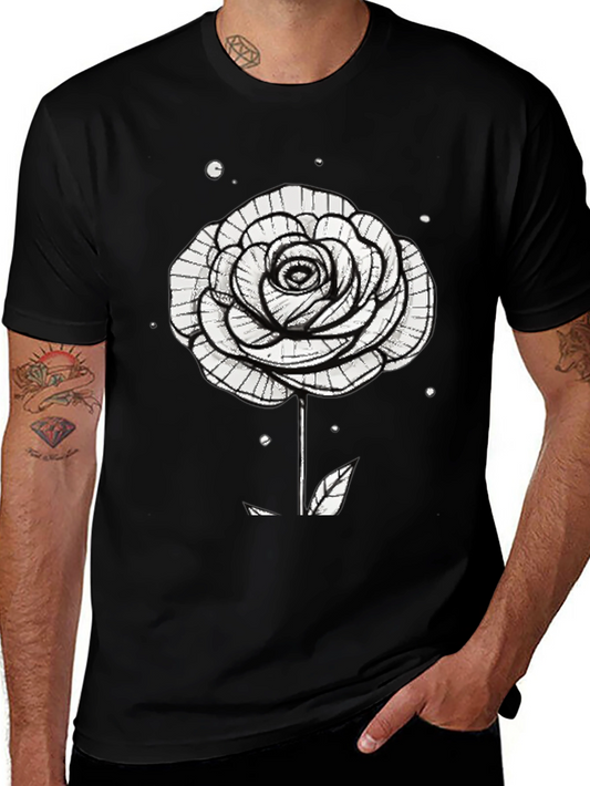 Black Rose Graphic T-Shirt