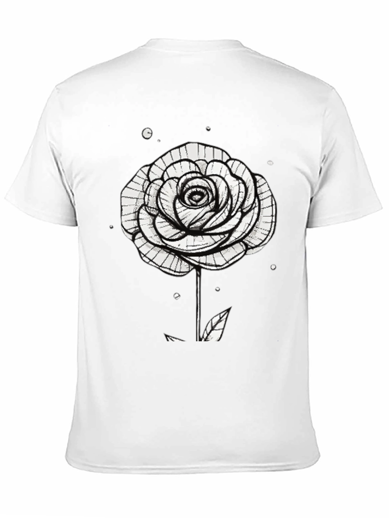 Black Rose Graphic T-Shirt