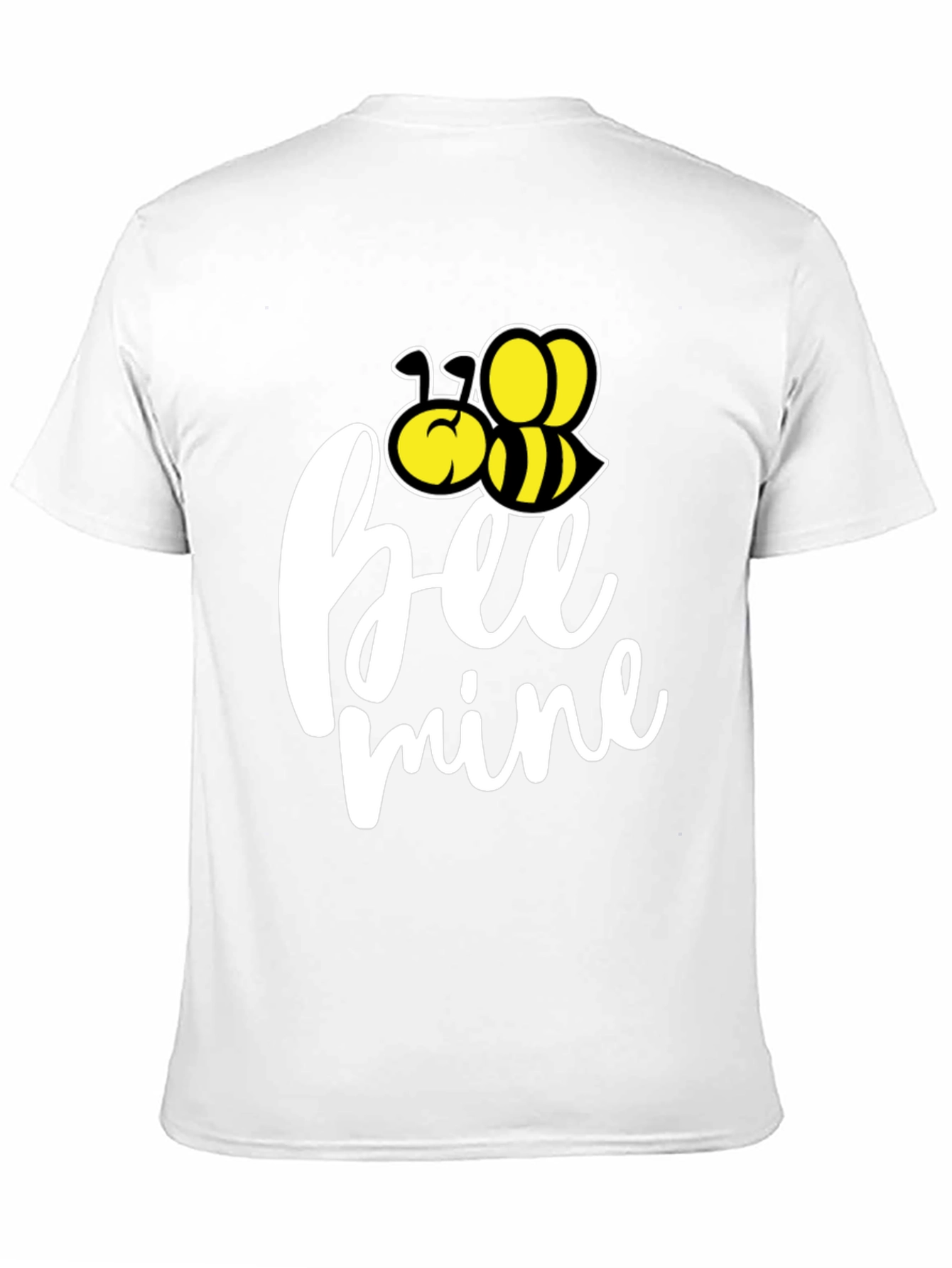 Bee Mine Graphic Tee - Black Cotton T-Shirt