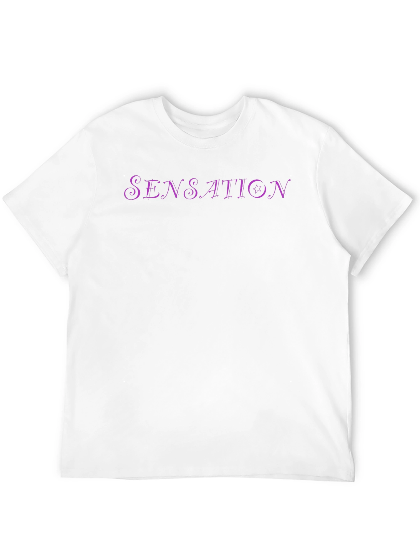Sensation Graphic Print Crew Neck T-Shirt
