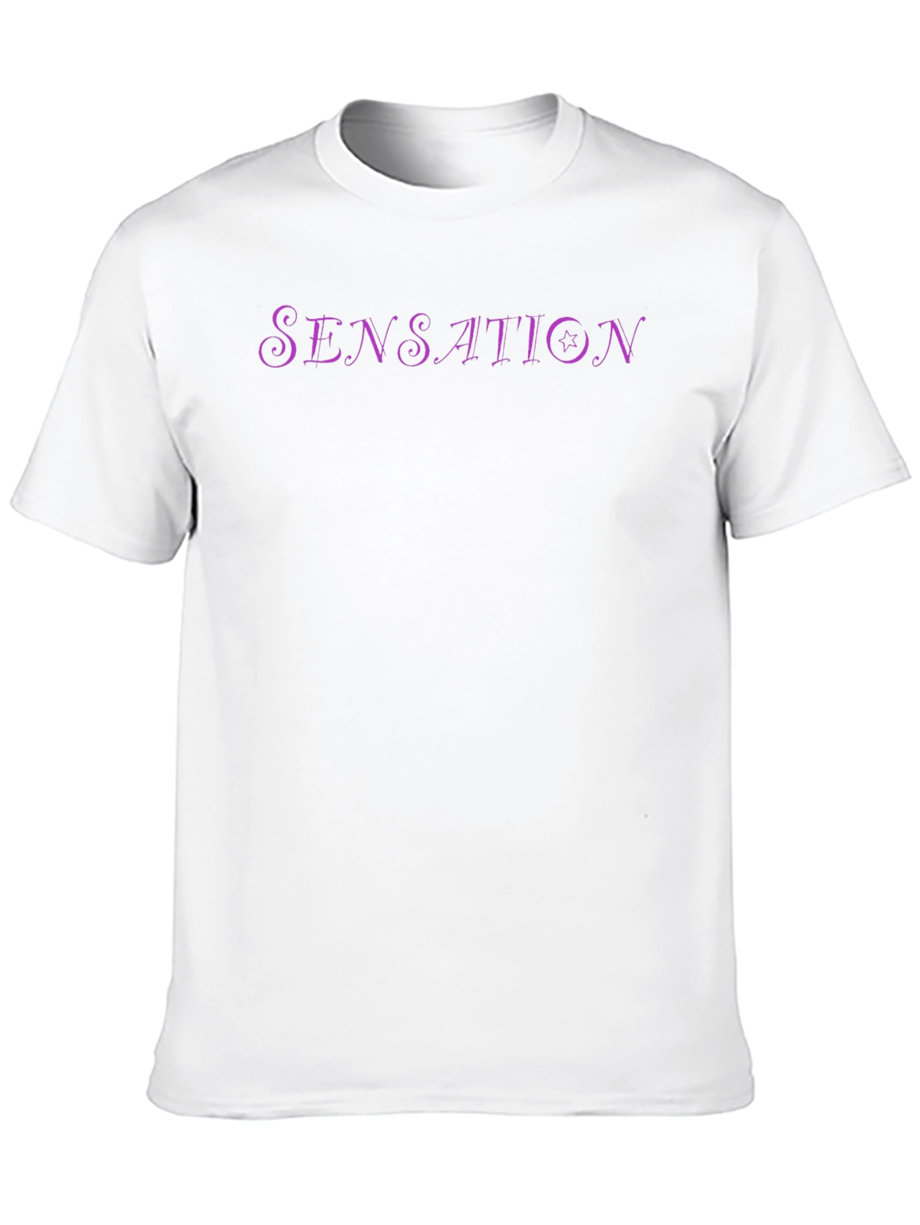 Sensation Graphic Print Crew Neck T-Shirt