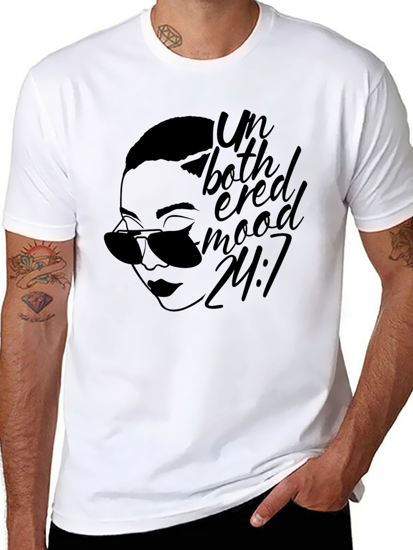 Unbothered Mood Graphic Tee - Stylish & Comfy