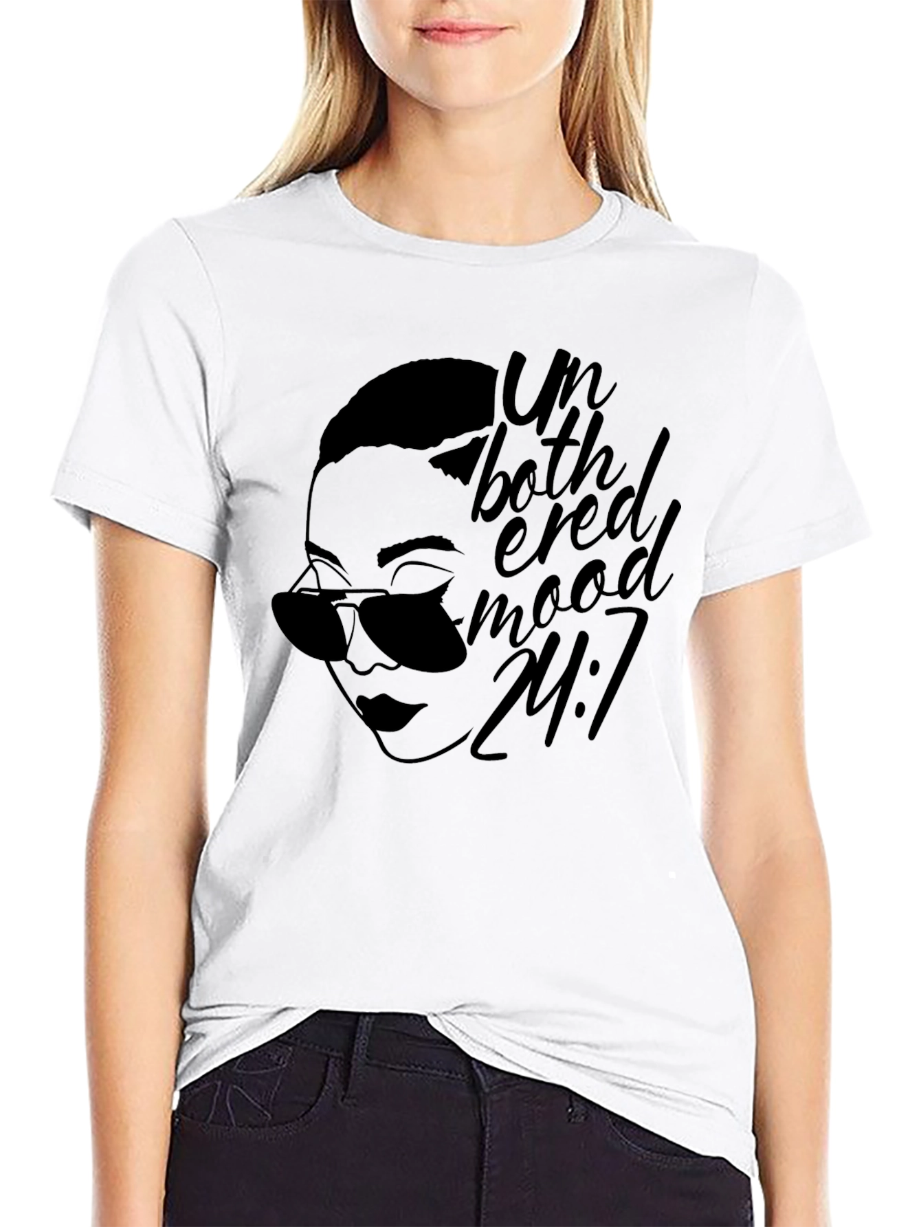 Unbothered Mood Graphic Tee - Stylish & Comfy