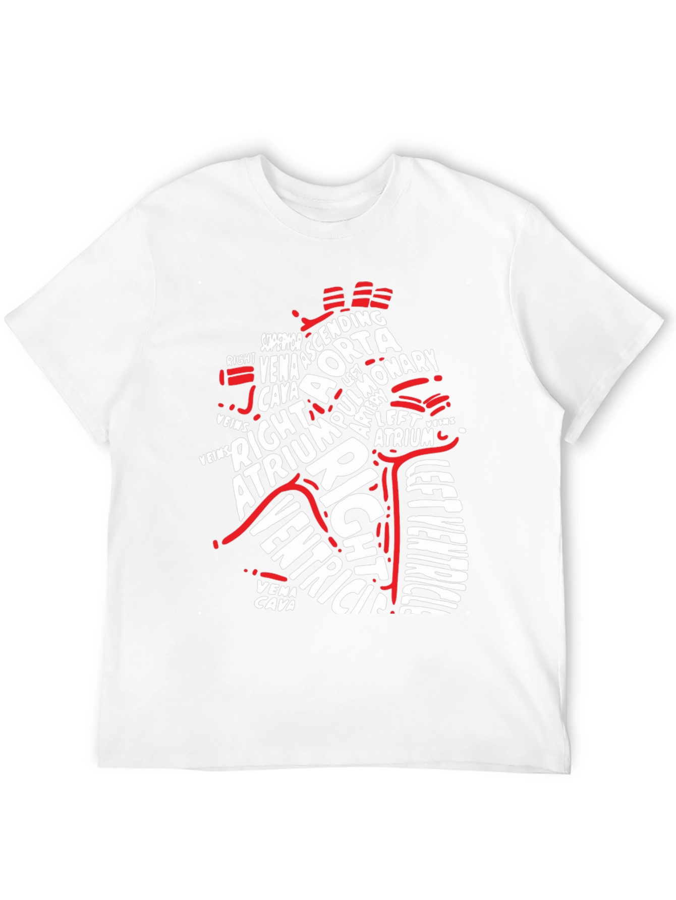 Anatomical Heart T-Shirt - Medical Science Tee