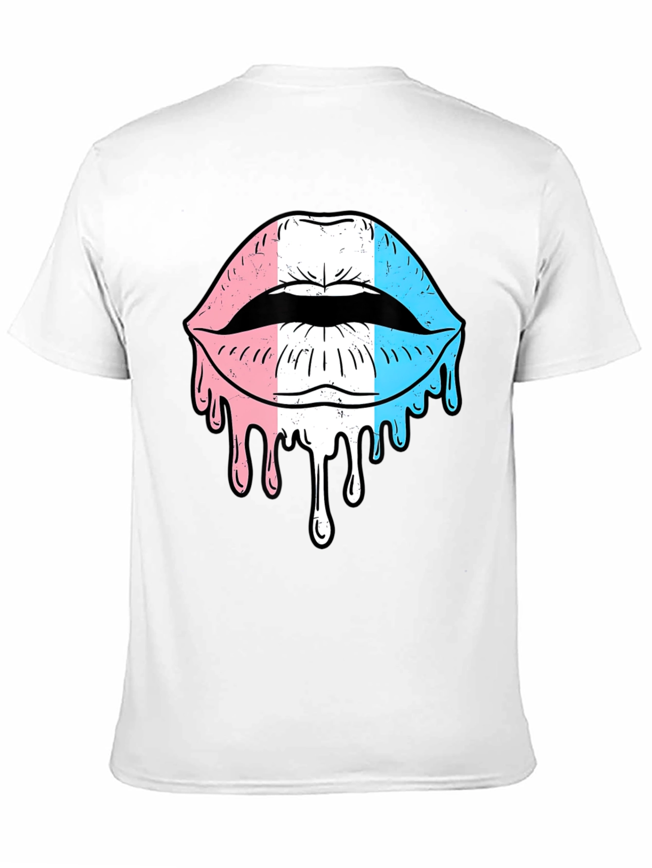 Trans Pride Lips Graphic T-Shirt