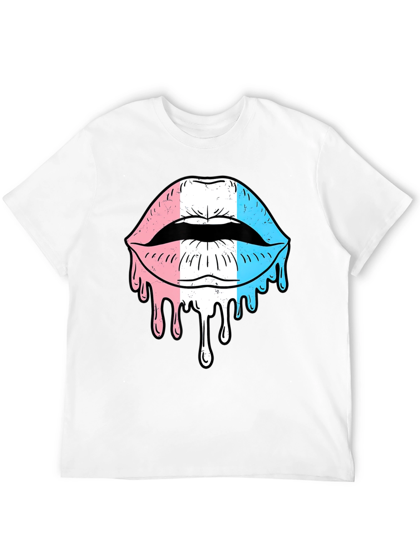 Trans Pride Lips Graphic T-Shirt