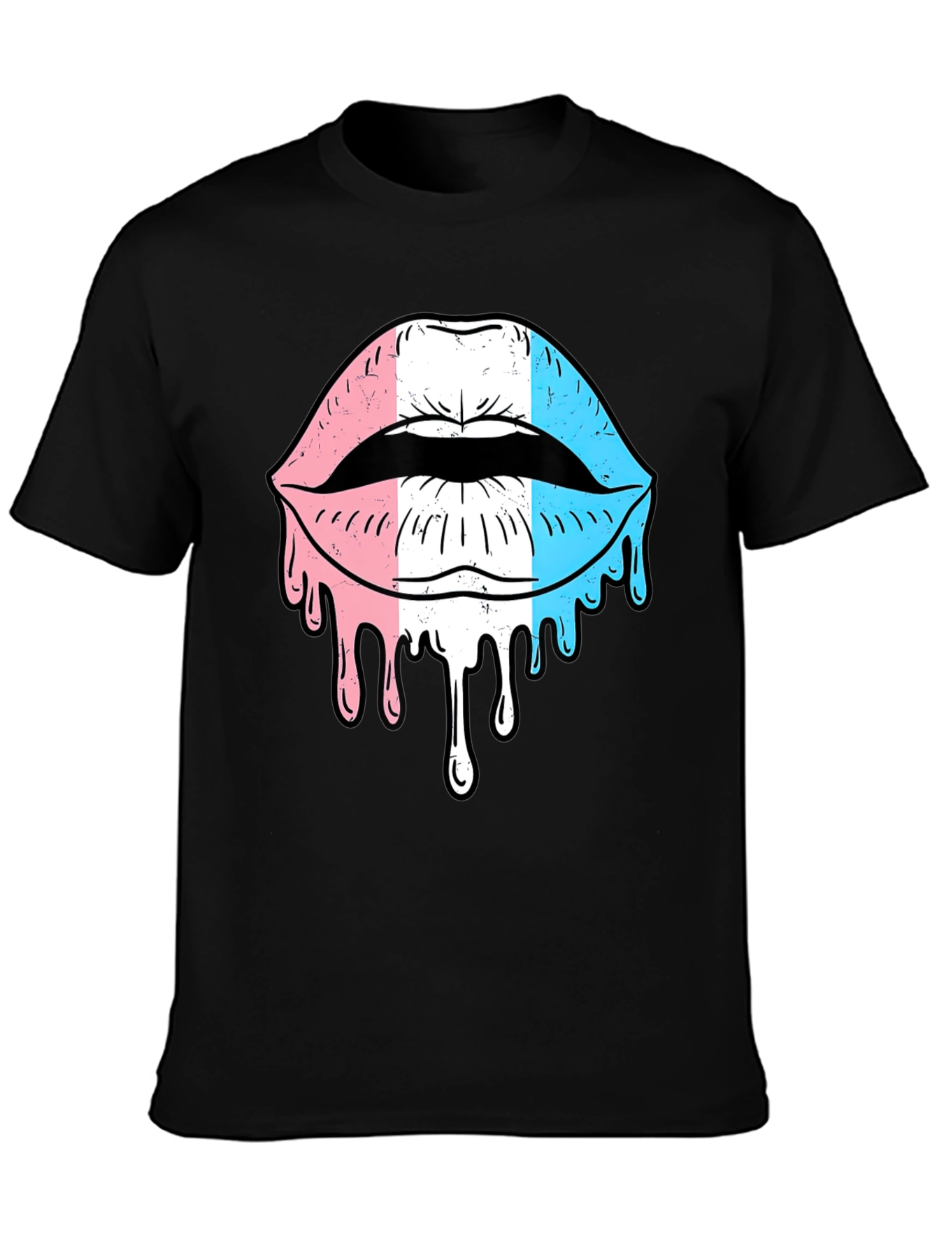 Trans Pride Lips Graphic T-Shirt