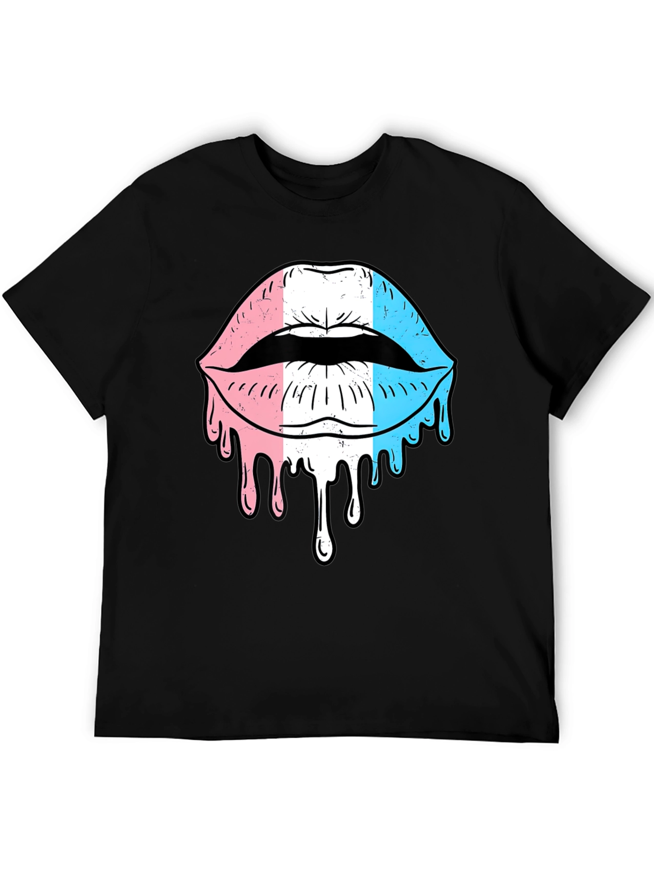 Trans Pride Lips Graphic T-Shirt