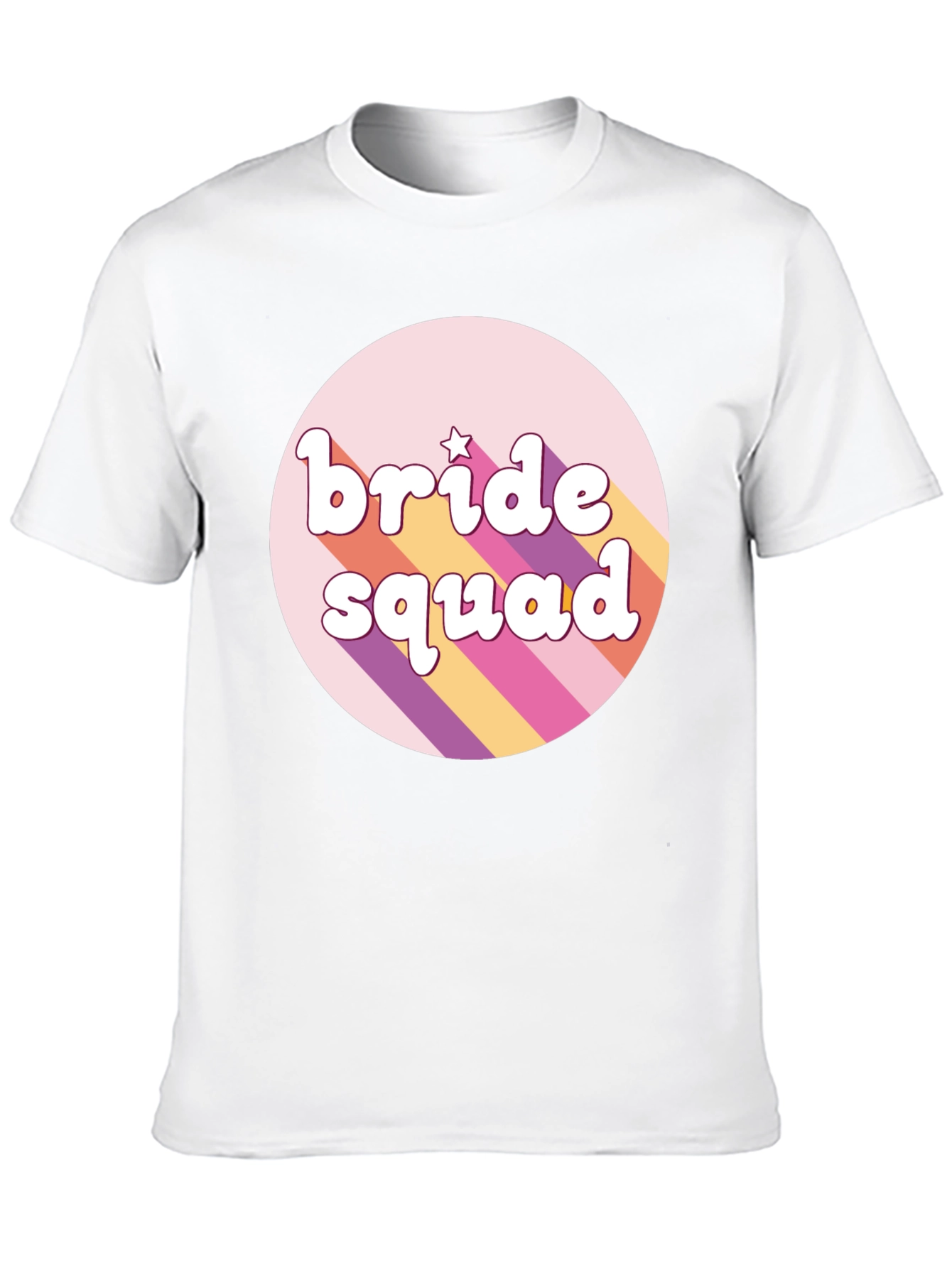 Bride Squad Retro T-Shirt
