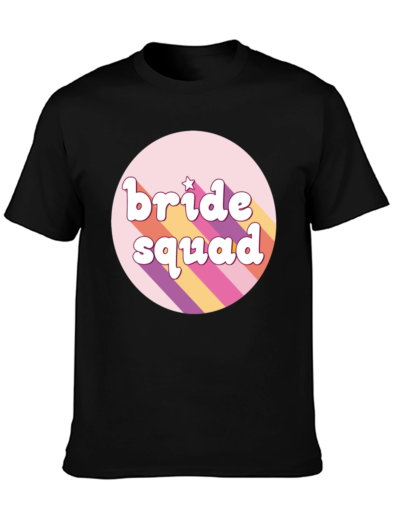 Bride Squad Retro T-Shirt