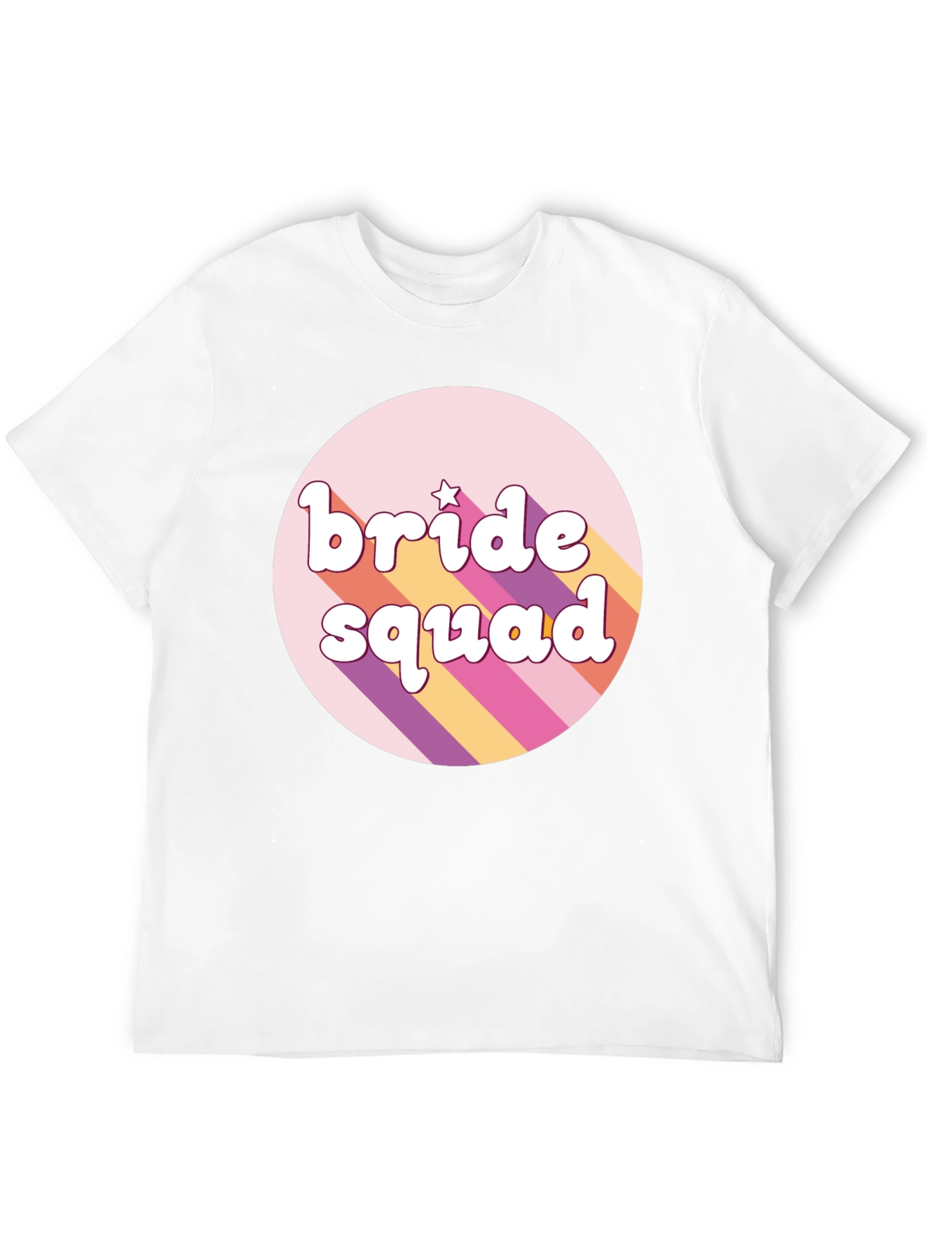 Bride Squad Retro T-Shirt