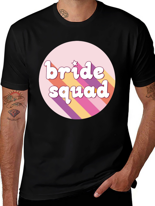 Bride Squad Retro T-Shirt