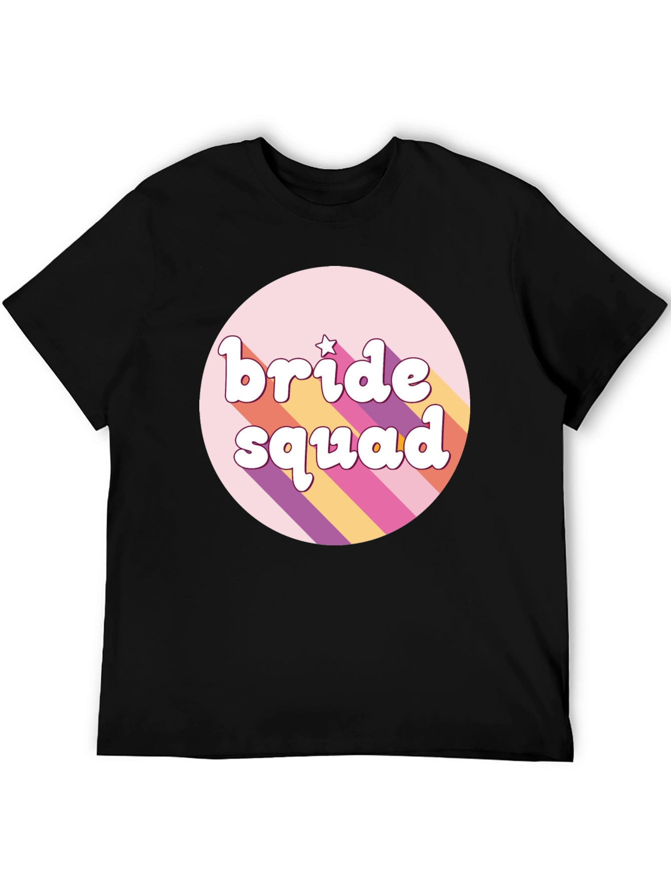 Bride Squad Retro T-Shirt